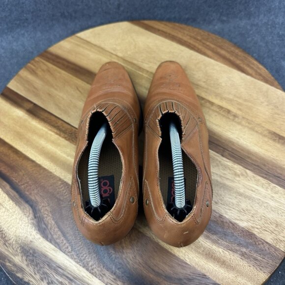 Dingo Women’s Brown Leather Western Country Cowgirl Ankle Sz 7 D102218 - Picture 7 of 11